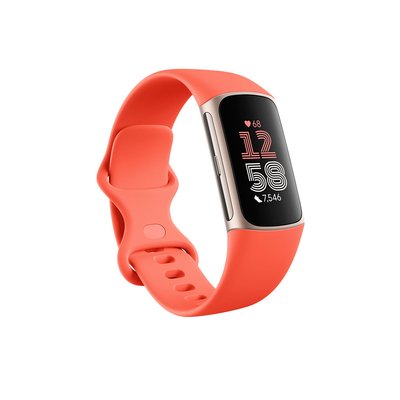 Фітнес браслет Fitbit Charge 6 Coral/Champagne Gold charge6coral фото