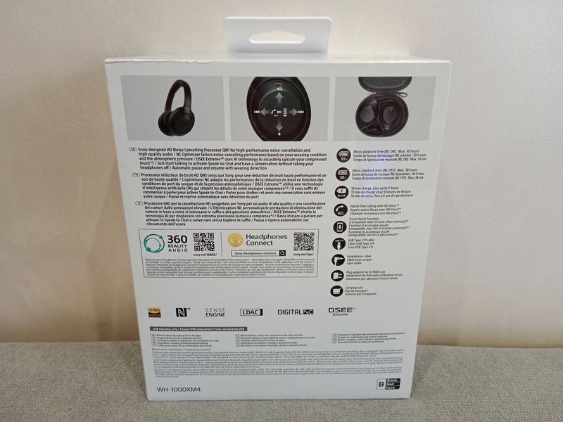 Навушники Sony WH-1000XM4 Black 1105 фото