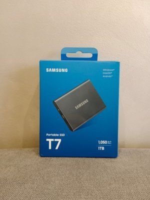 SSD накопичувач Samsung T7 1TB Titan Gray (MU-PC1T0T/WW) t71 фото