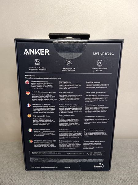 Powerbank ANKER Prime 27650 mAh 250W  prime250 фото