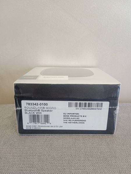 Портативна колонка Bose SoundLink Micro Black microb фото