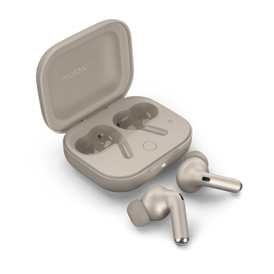Навушники Motorola Moto Buds+BOSE Silver buds+s фото