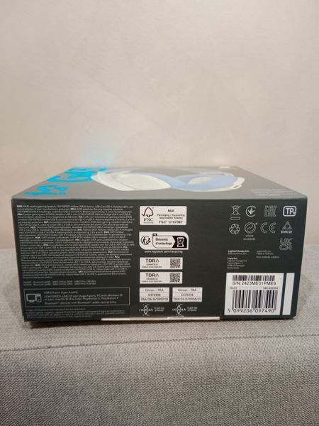 Навушники Logitech G435 White (981-001074) G435W фото