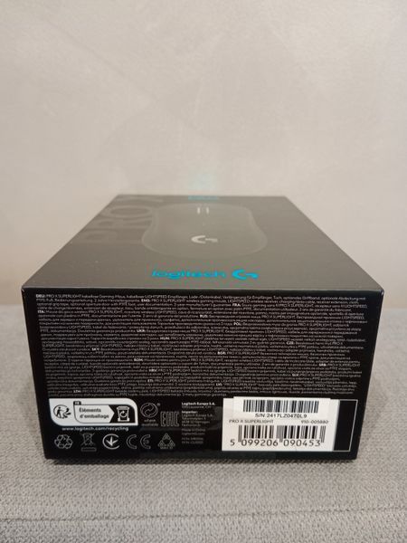 Миша Logitech G Pro X Superlight Wireless Black (910-005880)  SuperlightBlack фото