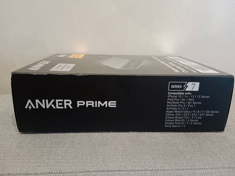 Зарядний пристрій ANKER Prime Charger 200W 6 Ports GaN  prime200w фото