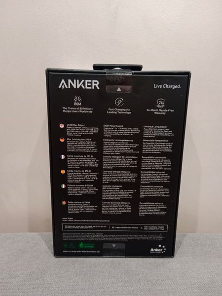 Зарядное устройство ANKER Prime Charger 250W 6 Ports GaNPrime !ПІД ЗАМОВЛЕННЯ 7 ДНІВ! prime250w фото