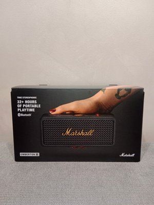 Колонка Marshall Emberton III Black and Brass (1006884)  ember3 фото