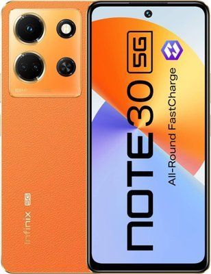 Смартфон Infinix Note 30 5G 8/128GB Sunset Gold (Європейська версія) note30 фото