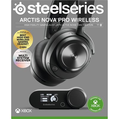 Навушники SteelSeries Arctis Nova Pro Wireless for Xbox Black (61521) novaproxbox фото