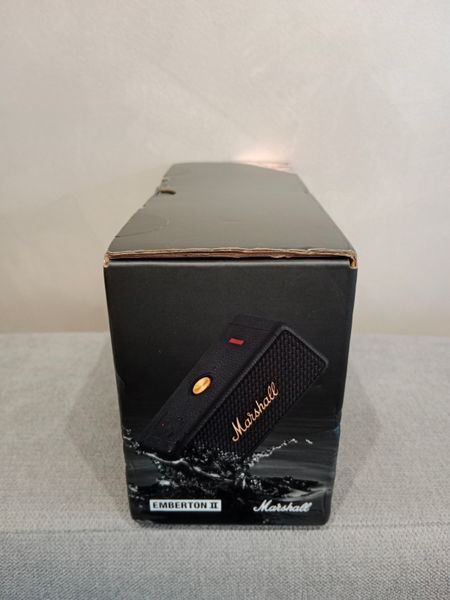 Портативна колонка Marshall Emberton II Black and Brass (1006234) emberton2 фото