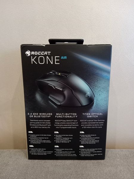 Мишка ROCCAT Kone Air Black  koneairblack фото
