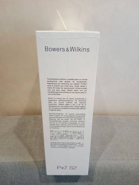 Навушники Bowers & Wilkins PX7 S2 Black PX7B фото