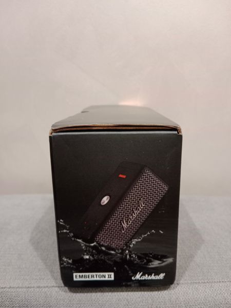 Портативна колонка Marshall Emberton II Black and Steel (1006788) emb2st фото