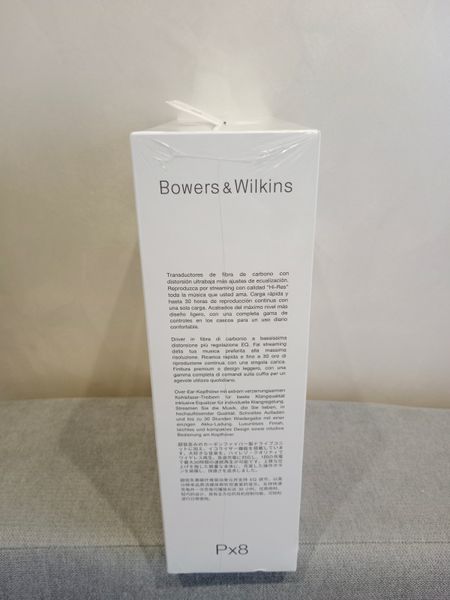 Навушники з мікрофоном Bowers & Wilkins PX8 Black !ОЧІКУВАННЯ 7 ДНІВ! PX8B фото