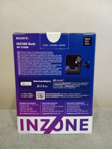 Навушники Sony Inzone Buds Black inzonebuds1 фото