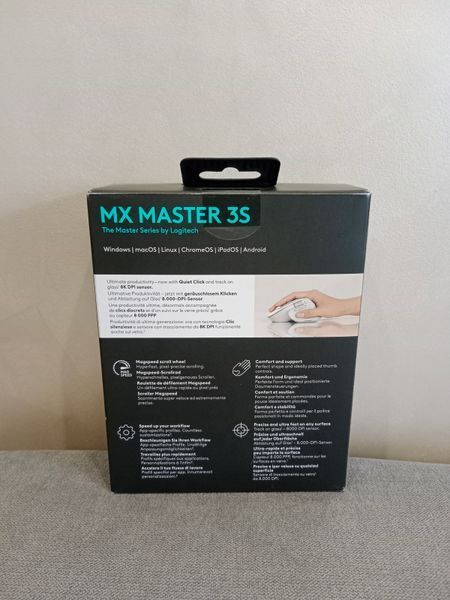 Миша Logitech MX Master 3S Pale Grey (910-006560) 3spale фото