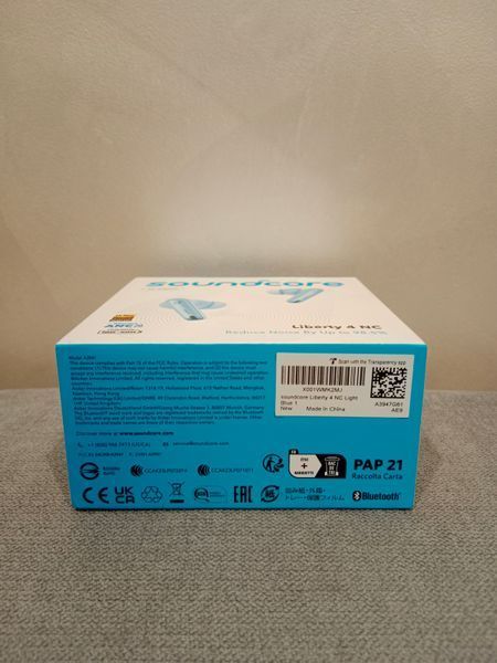 Навушники Anker SoundCore Liberty 4 NC Light Blue (A3947G61) Liberty4Blue фото