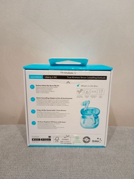 Навушники Anker SoundCore Liberty 4 NC Light Blue (A3947G61) Liberty4Blue фото