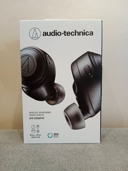 Навушники Audio-Technica ATH-CKS50TW Black !ОЧІКУВАННЯ 7 ДНІВ! CKS50 фото