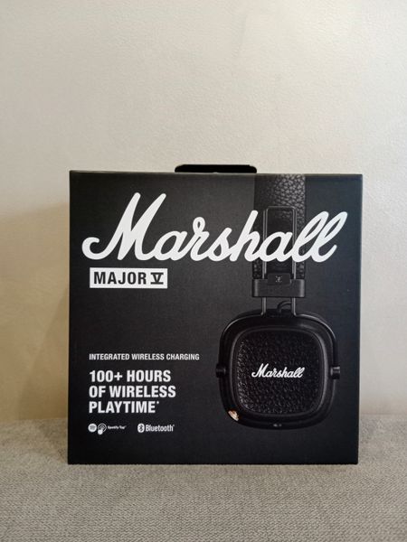Навушники з мікрофоном Marshall Major V Black (1006832) MajorV фото